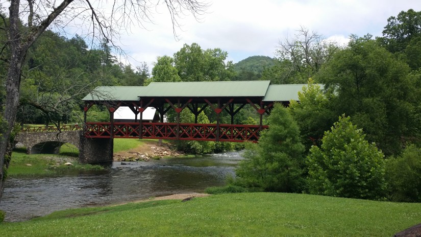 Covered Bridge Tellico river